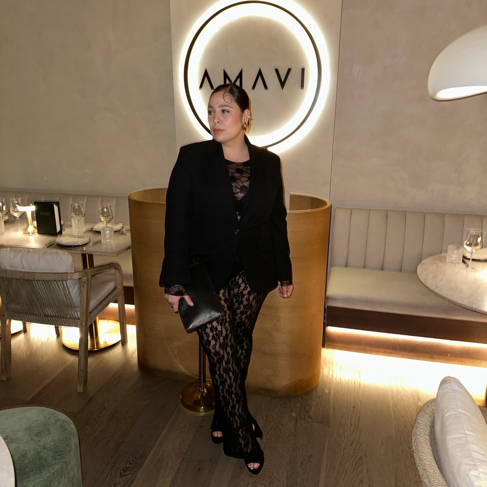 Elegant Black Lace Jumpsuit